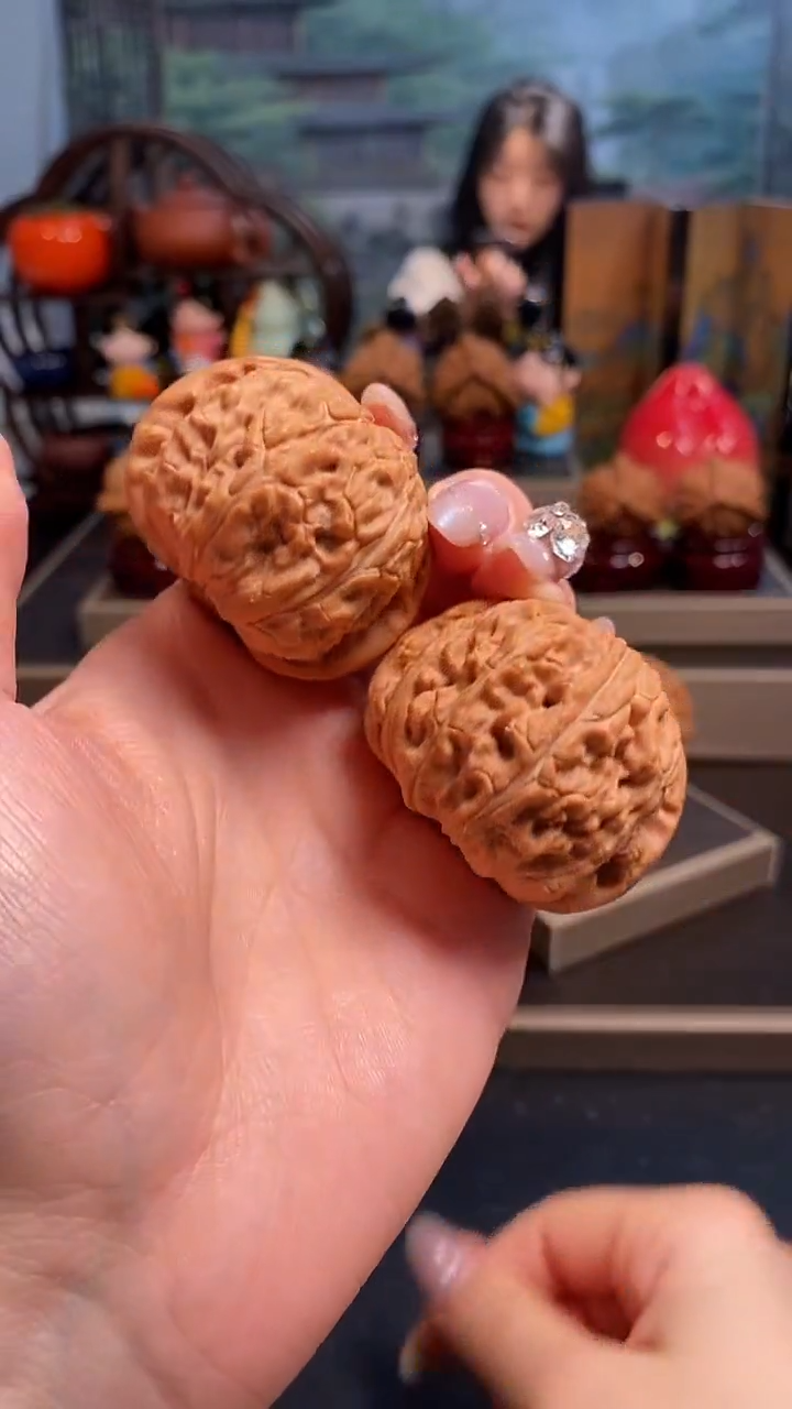 【闪购商品】文玩核桃吊坠B480白狮子46