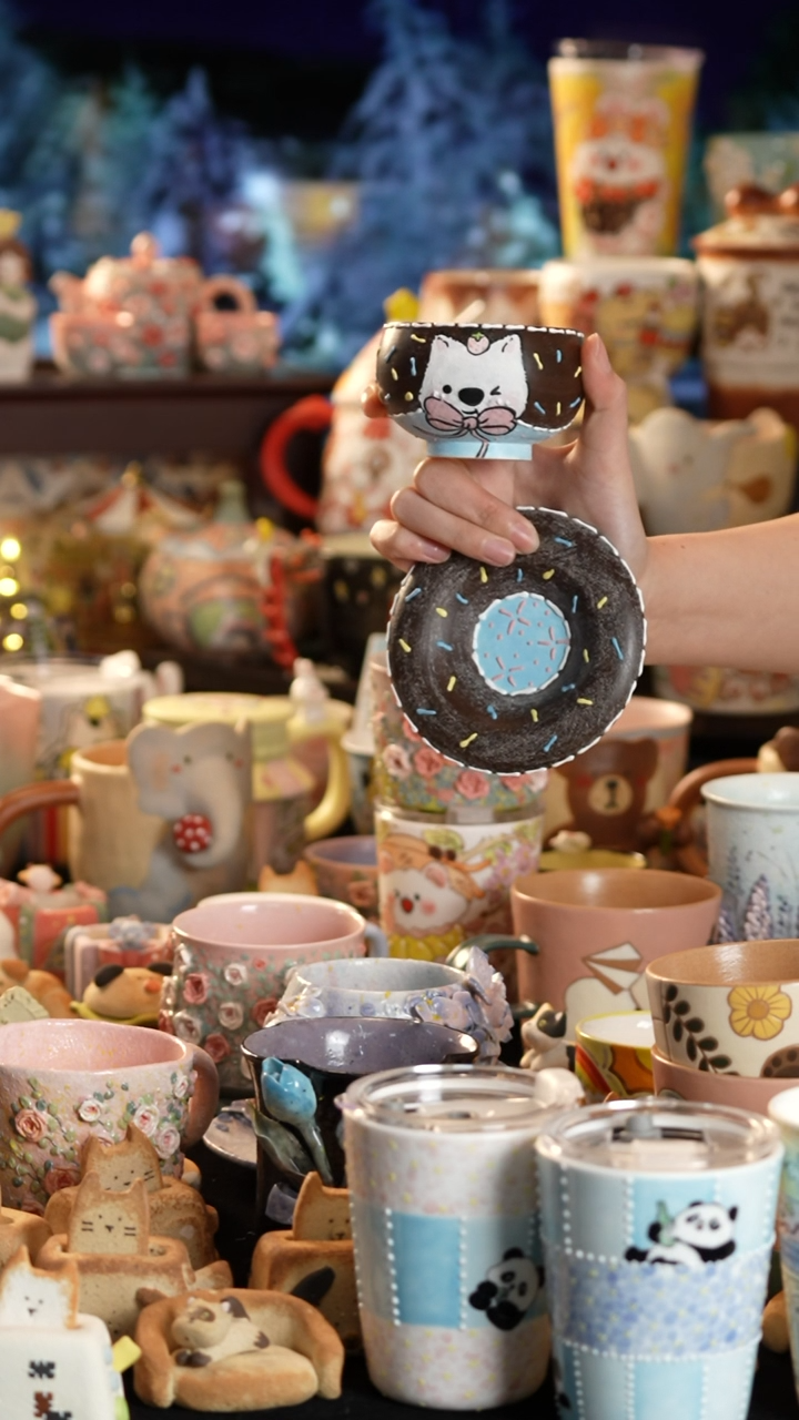 其他陶景德镇釉下彩手绘设计师款陶瓷