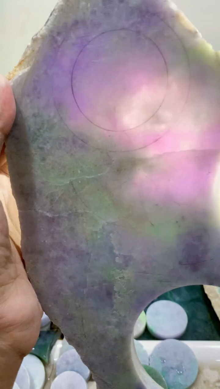 翡翠裸石0蒙0翡翠珠宝863