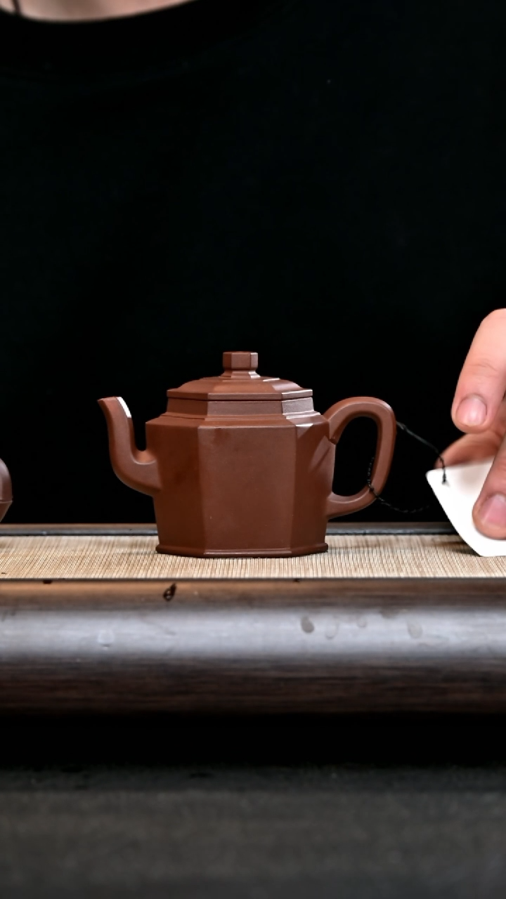 【闪购商品】紫砂茶壶BW8690 六方亭玉 底槽清