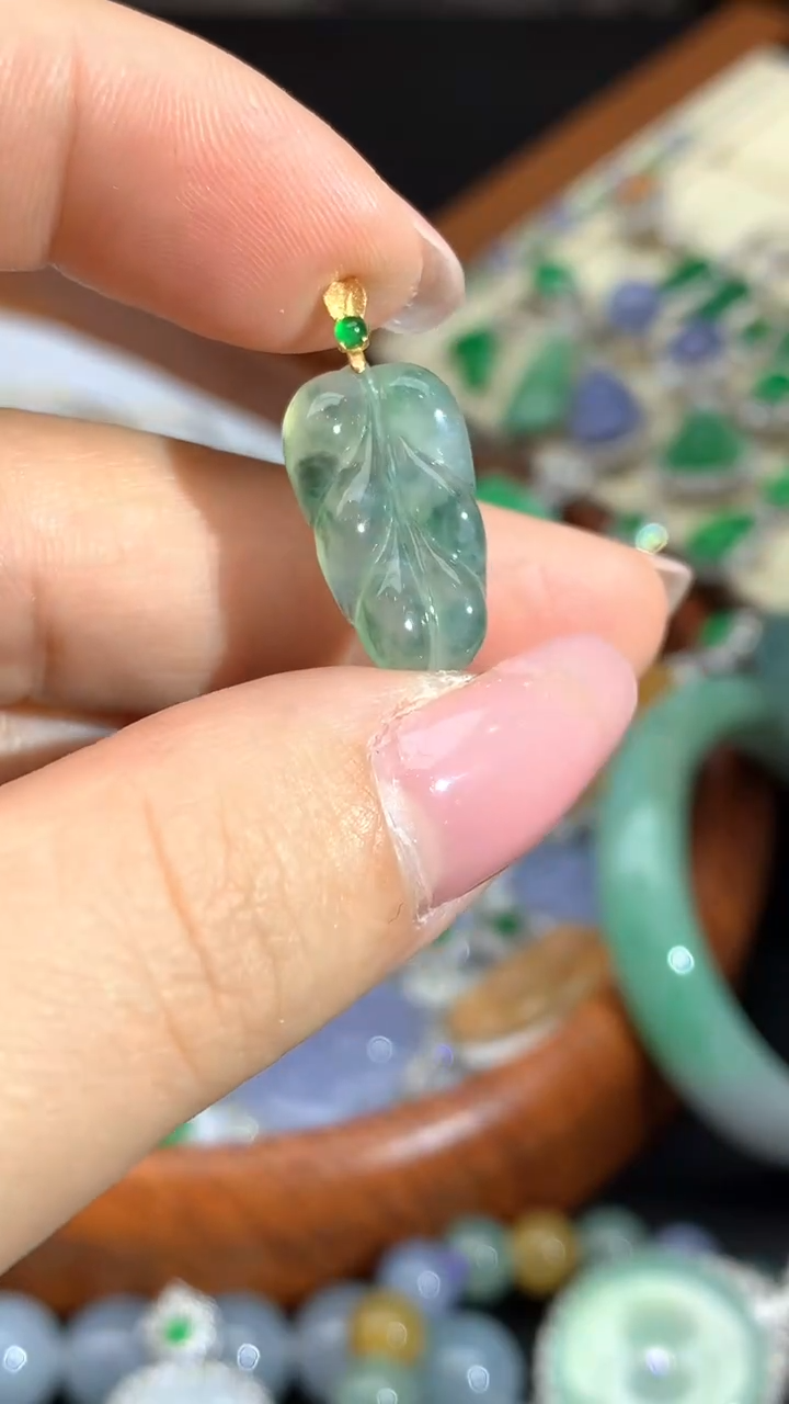 【闪购商品】翡翠颈饰未镶嵌23-天然翡翠