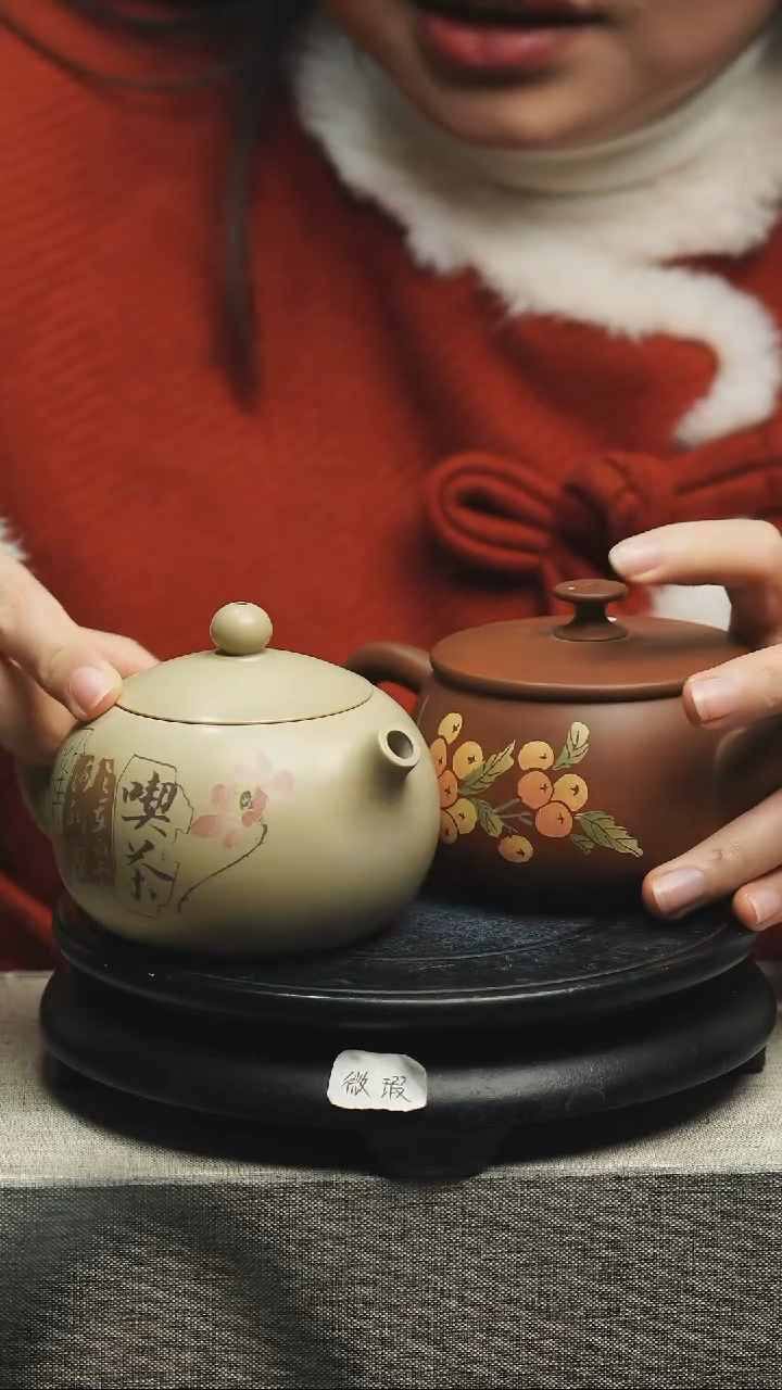 【闪购商品】壶2个建水紫陶壶微瑕297