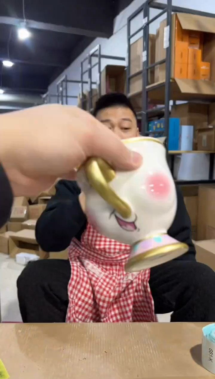 【闪购商品】杯陶瓷杯微笑阿奇杯