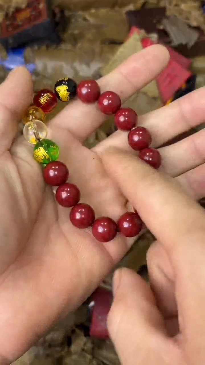 手串海棠瓷器（无礼盒）@@@SP234