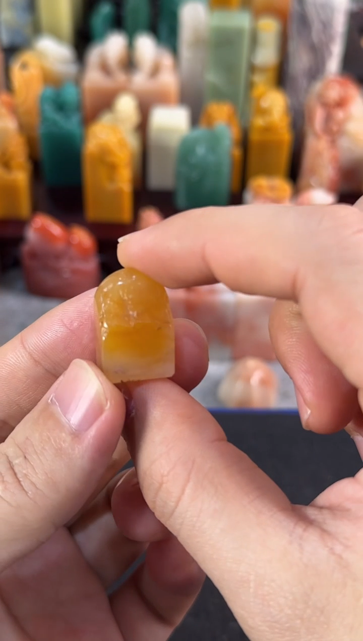 【闪购商品】青田石印石编号编号4608