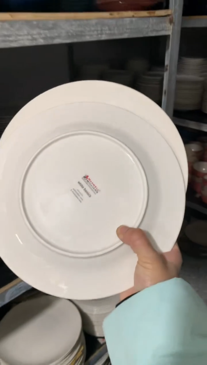 【闪购商品】瓷片CC137陶瓷没有完美无瑕陶瓷2个9寸