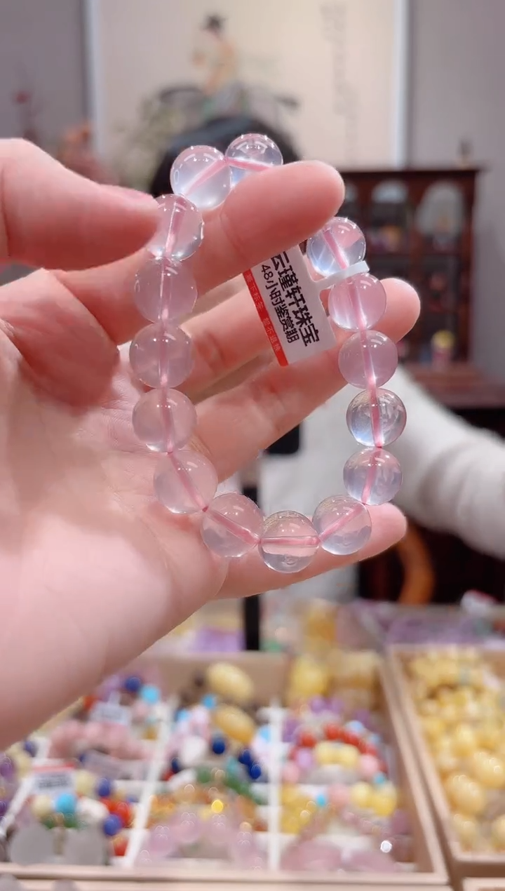 【闪购商品】水晶手串未镶嵌设计款珠串12.2