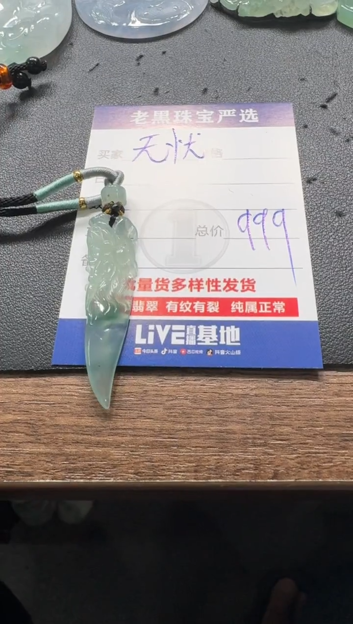 【闪购商品】翡翠颈饰未镶嵌翡翠
