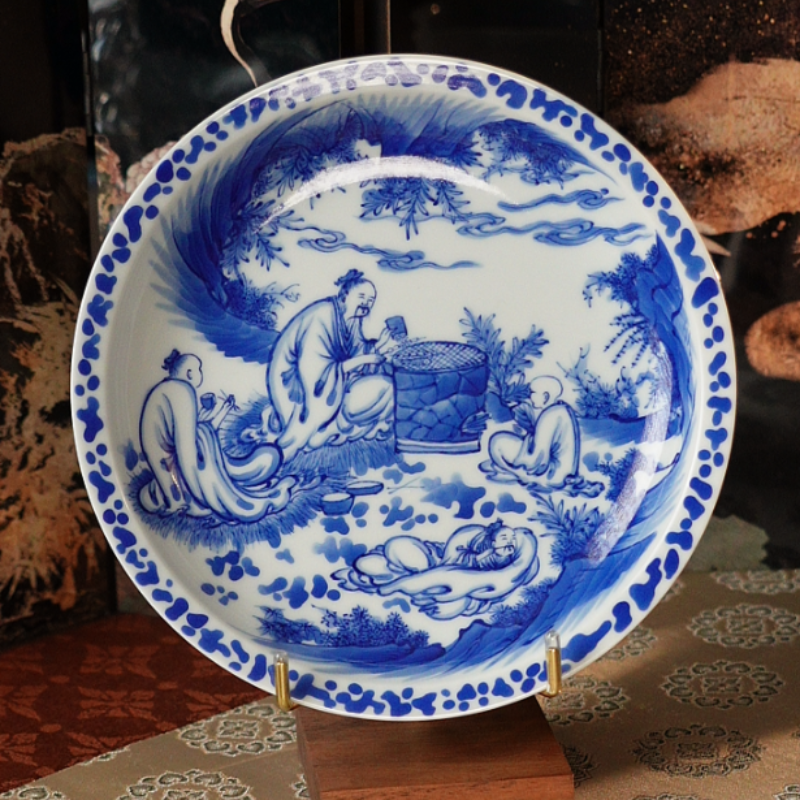 【思物茶器】问工·青花文人壶承