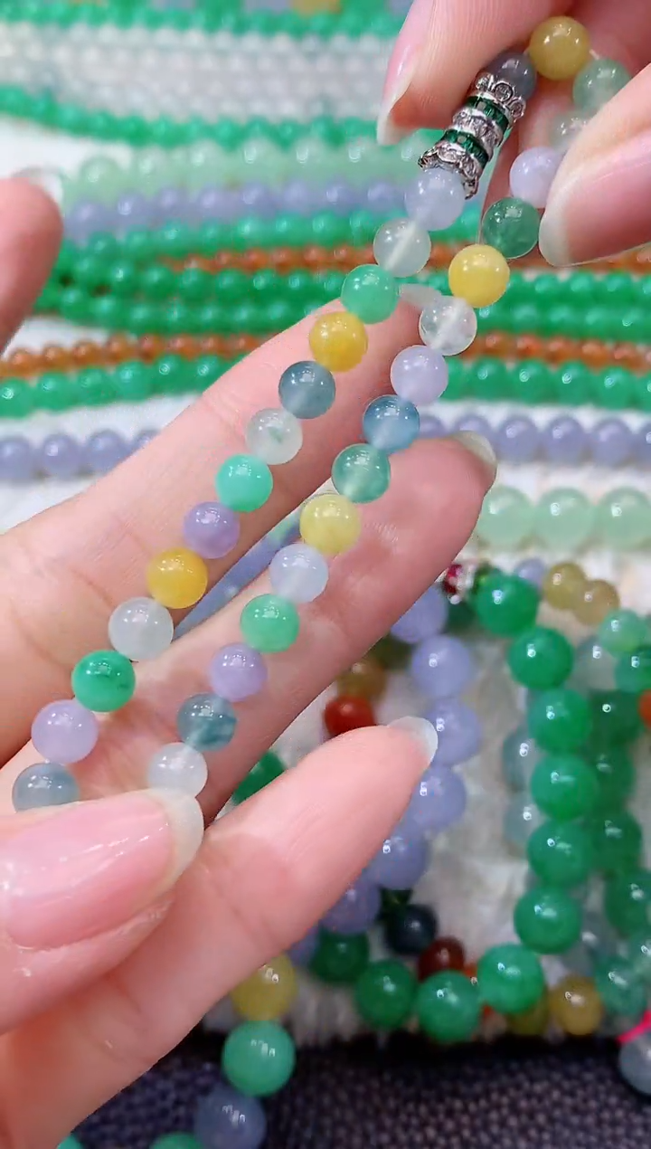 未镶嵌手串翡翠D25