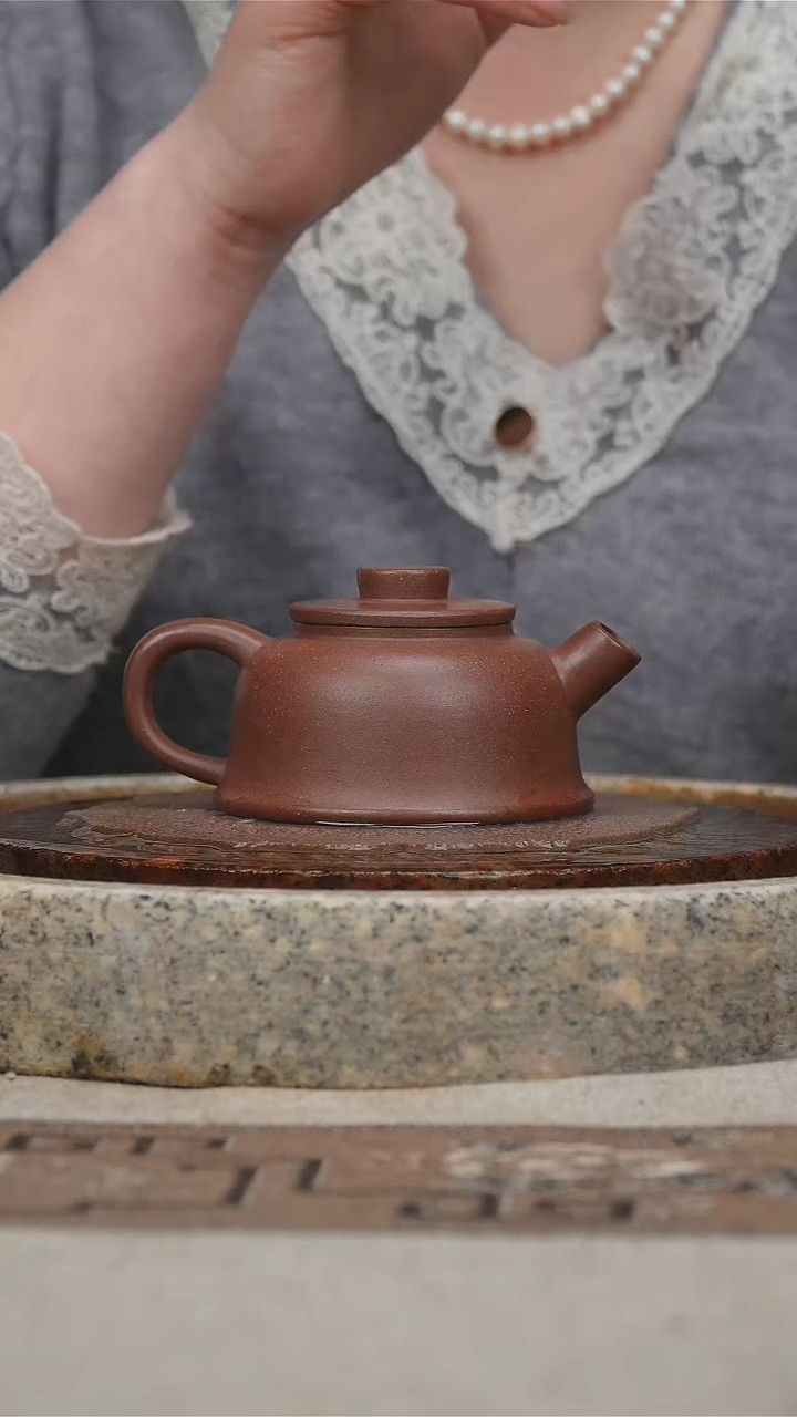 【闪购商品】紫砂茶壶紫泥炮嘴巨轮