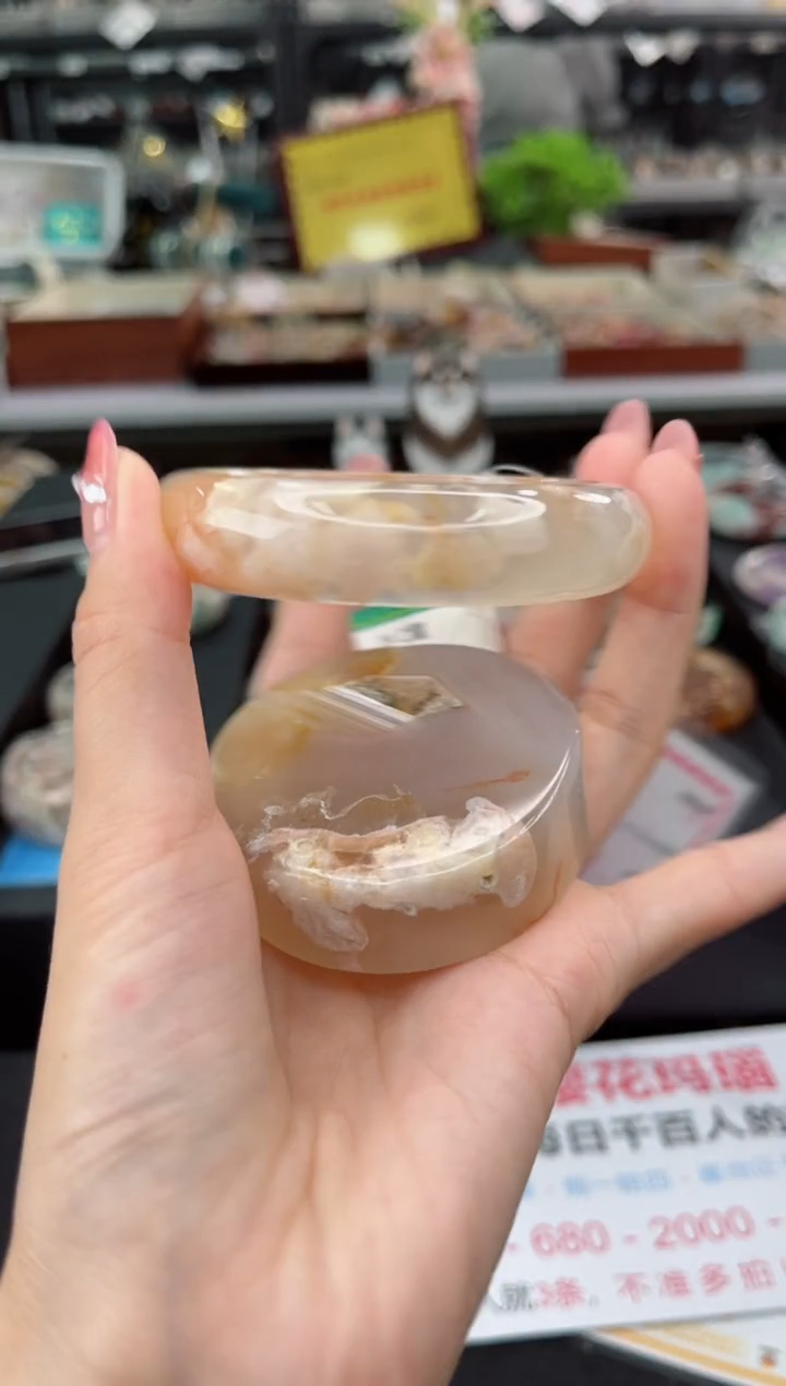 【闪购商品】石英质玉手镯未镶嵌60圈口（赠品镯心）3918118