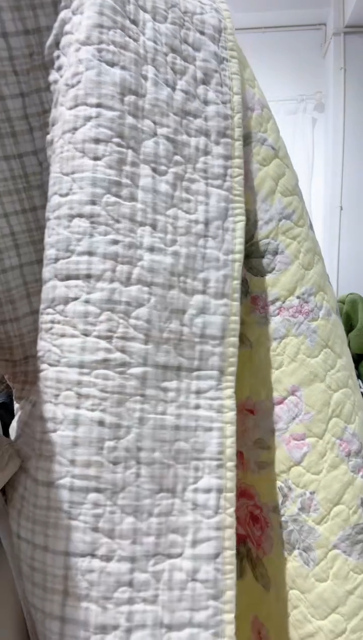 棉220*230纯棉床盖83号无瑕