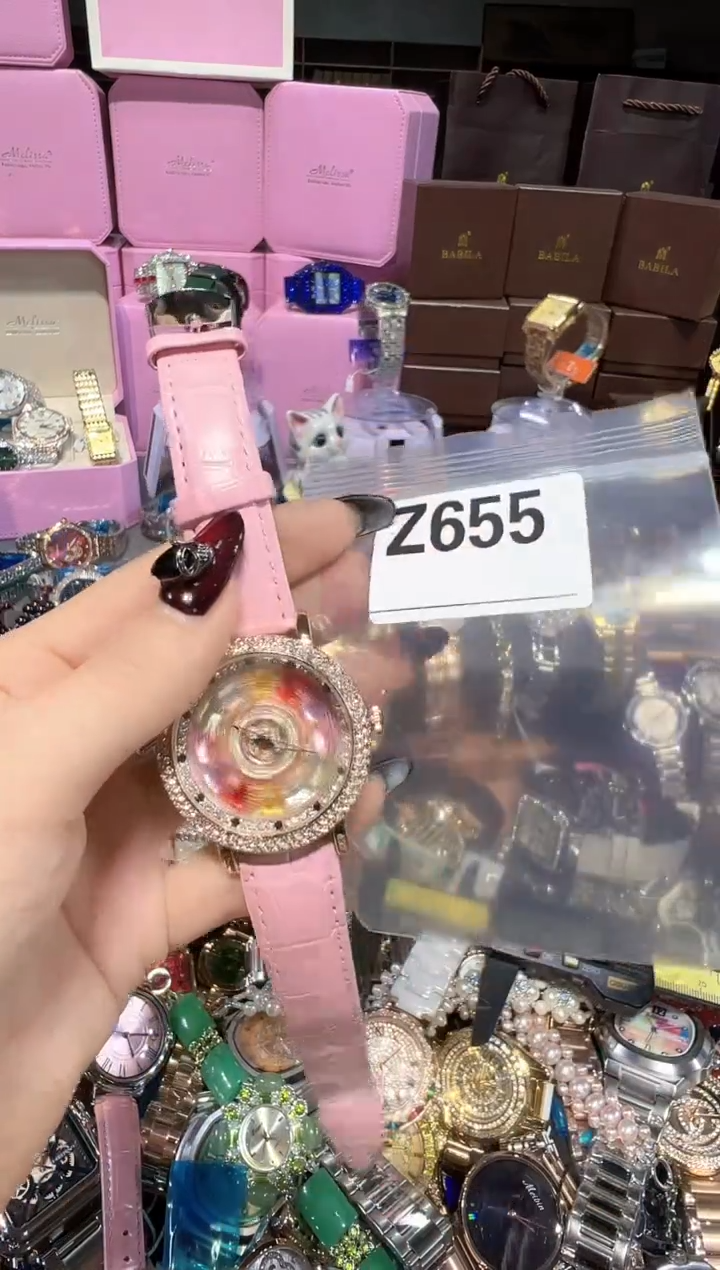 石英机芯不锈钢不锈钢直播定闪专用