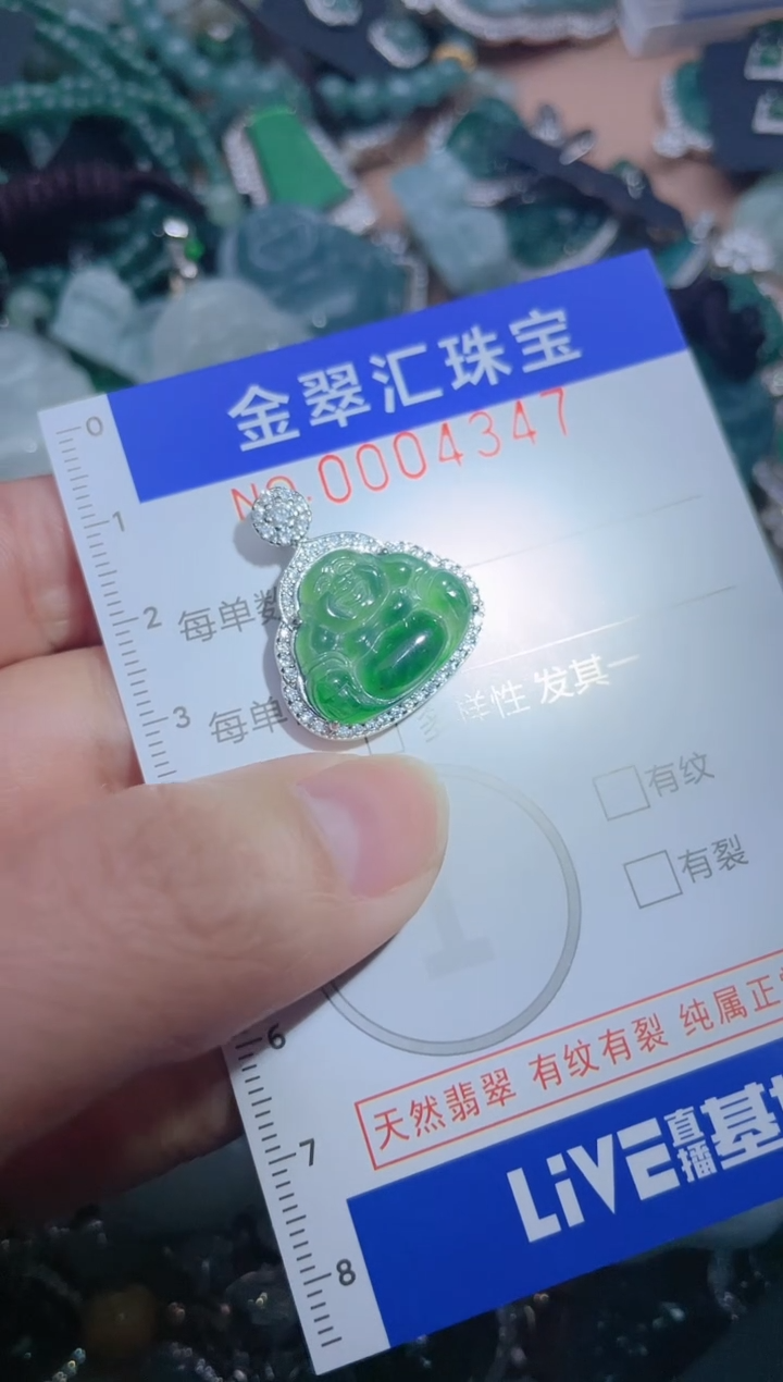【闪购商品】翡翠颈饰未镶嵌4347.....1