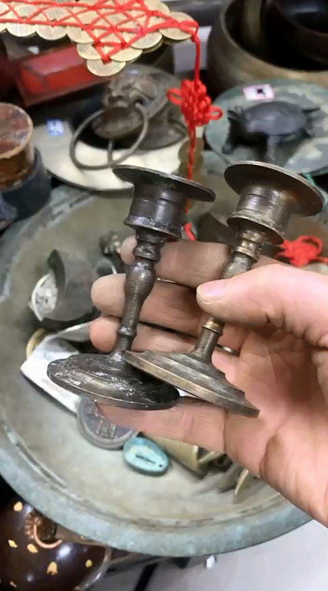 【闪购商品】一物一拍编号小烛台