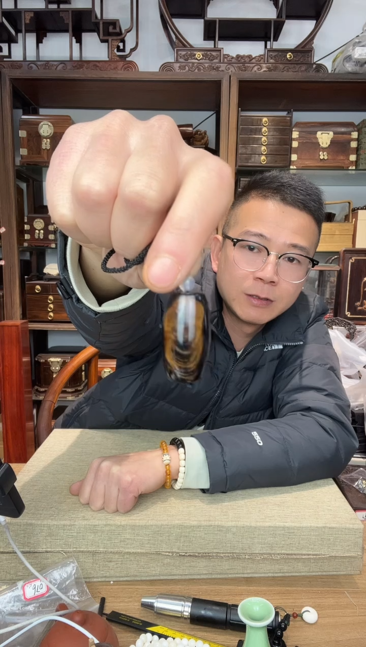 乌木类书架576小六长形桶珠