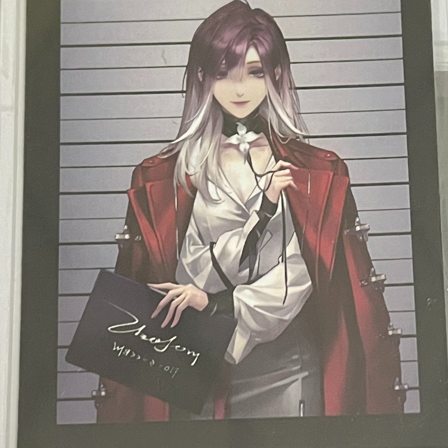无期迷途金属吧唧精美色纸小卡