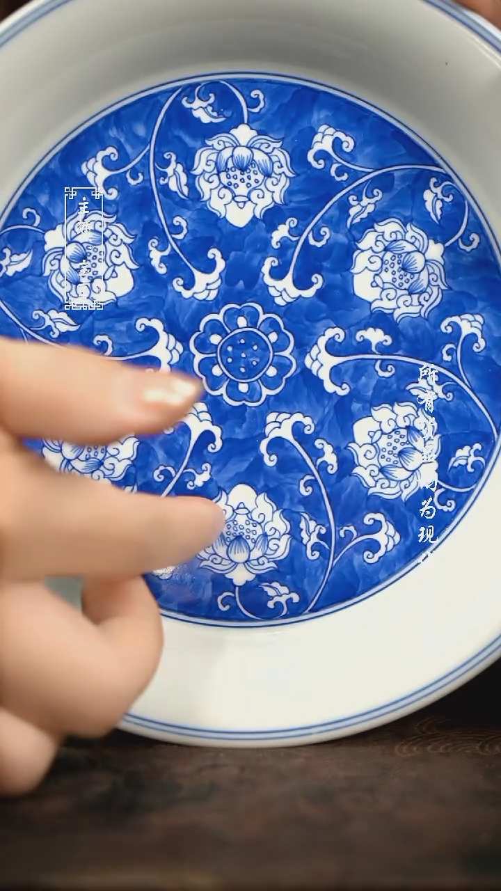 微瑕 福利手绘现代高温瓷  壶承
