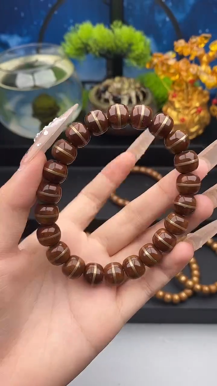 紫金鼠吊坠紫金鼠一线天二代30号