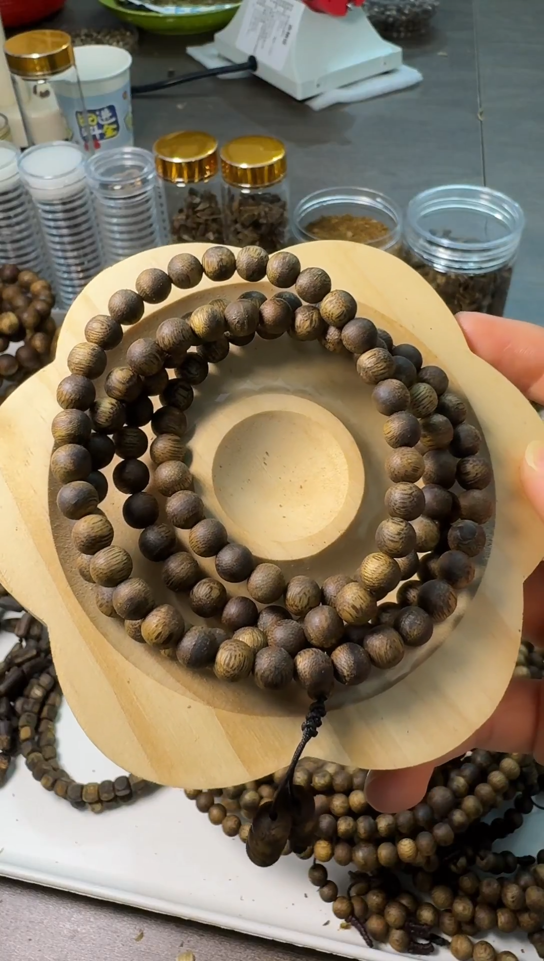 沉香沉香碎屑乌身 卡6 圆珠多圈13克+（福利款）