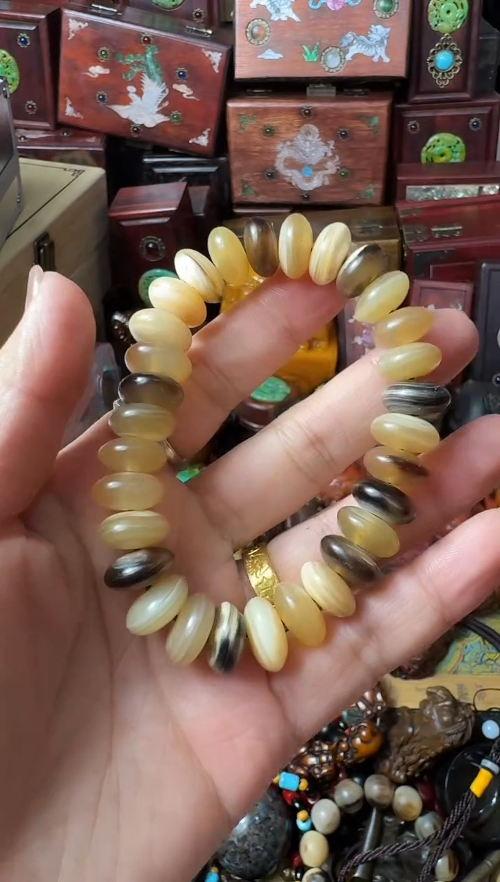 【闪购商品】牛骨手串/手链主播推荐：一物一拍，讲解为准！