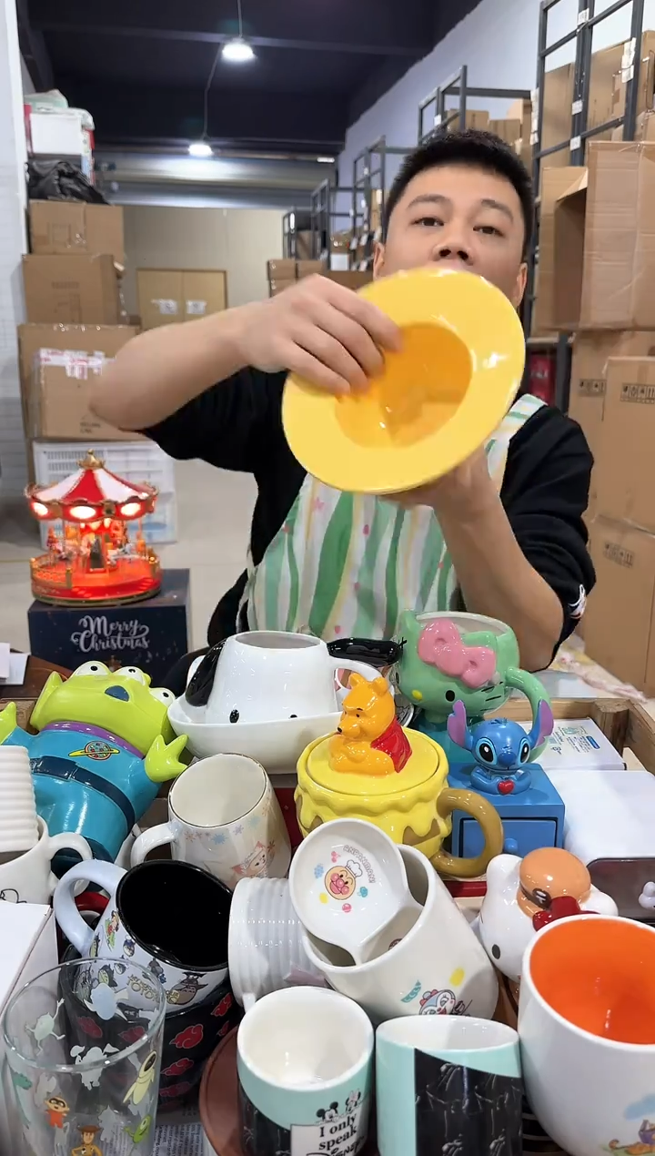 瓷片原盒海贼王草帽碗