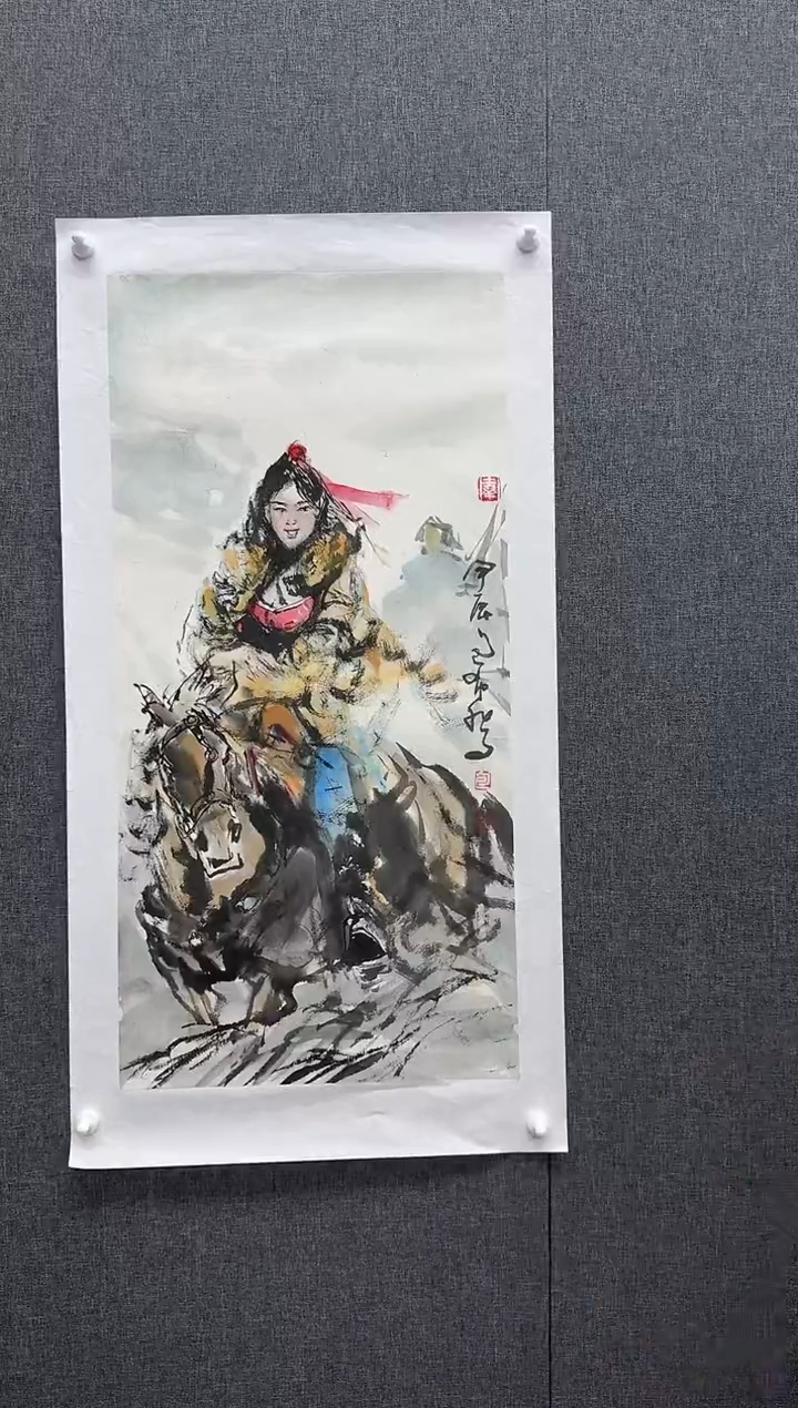 国画炳山艺术--包布和老师作品