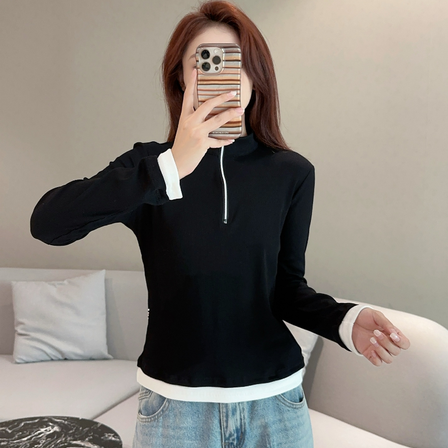 506拉链款女士毛针织衫（12月25日）