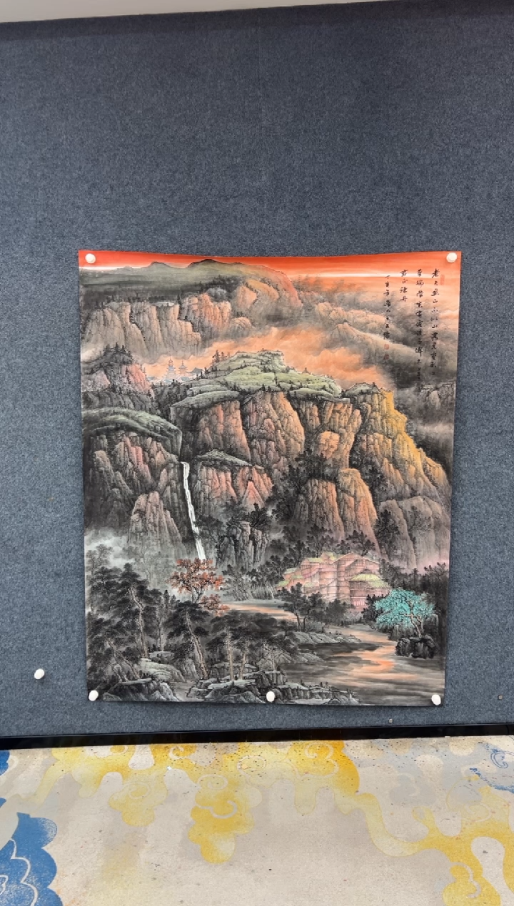 【闪购商品】国画1.13-王夫怀-1米44*1.8-62