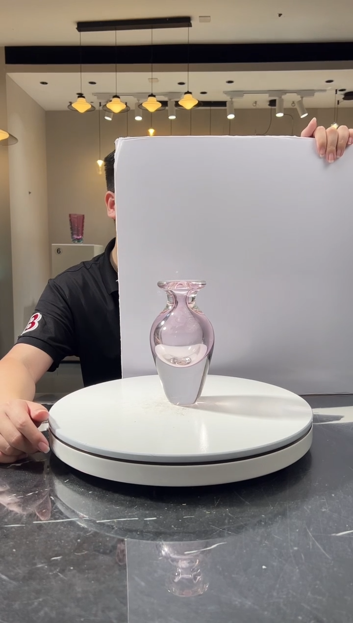 摆件巴比特美学-粉色收腰香薰瓶