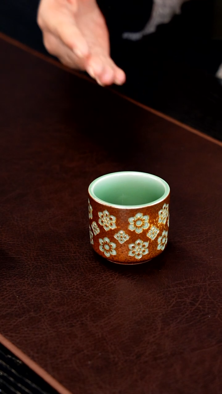 青瓷手工茶器包邮不带礼盒
