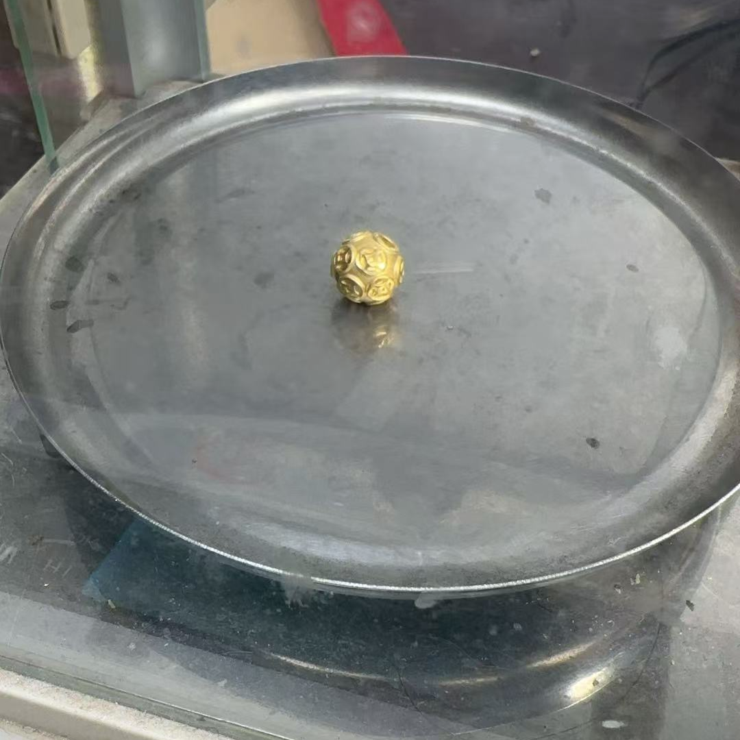 1.2克足金999转运珠