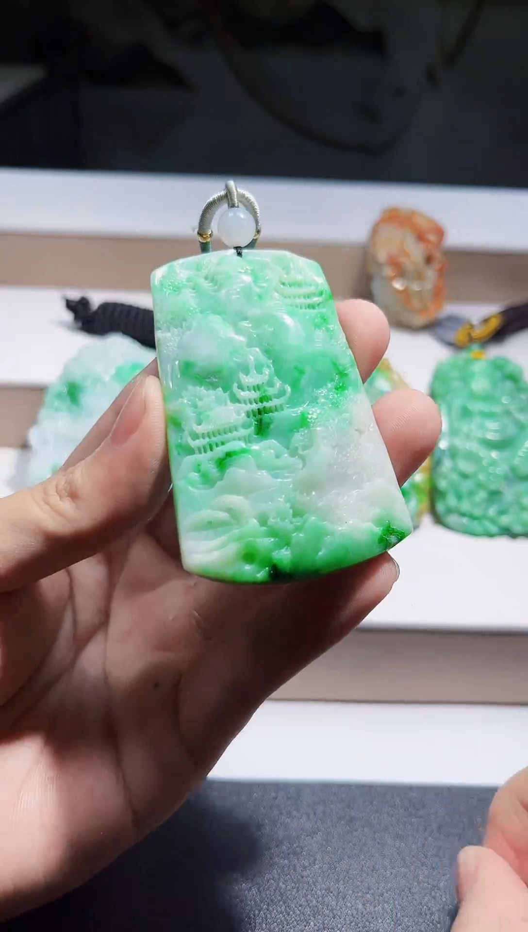 未镶嵌定制翡翠挂件