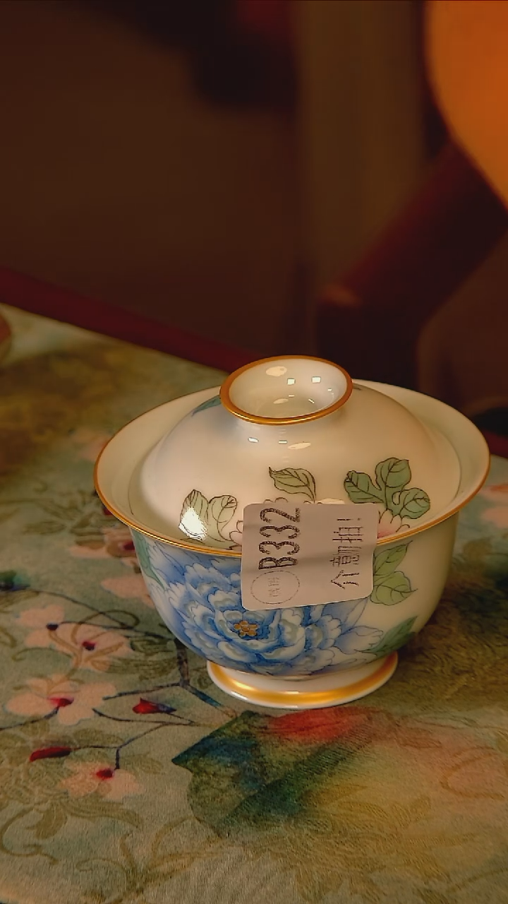 杯手工手绘杯杯很美丽