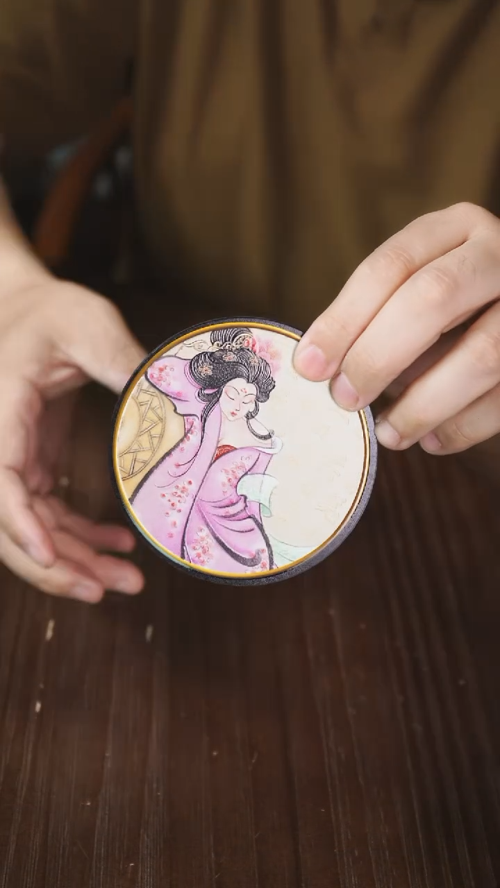 壹藏贰宝贵妃醉酒杯垫一片