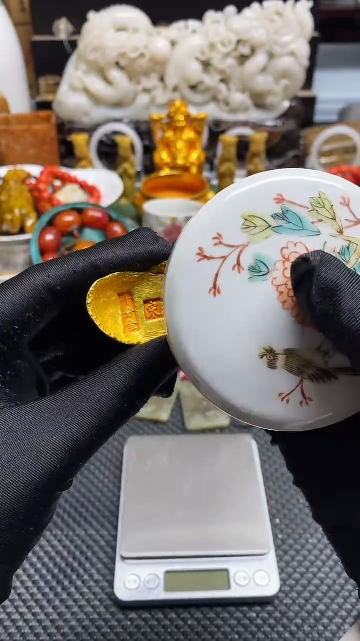 【闪购商品】瓷片瓷片瓷器摆件 1个