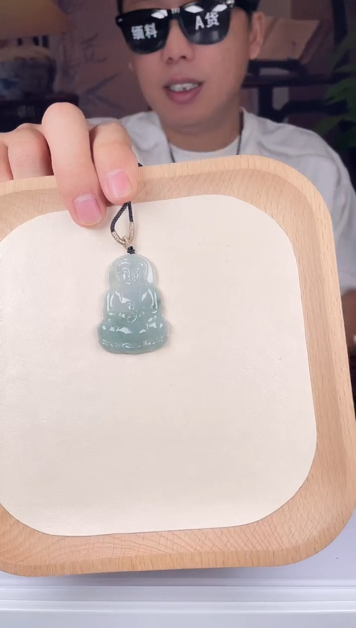 颈饰未镶嵌翡翠ZA031-7观音
