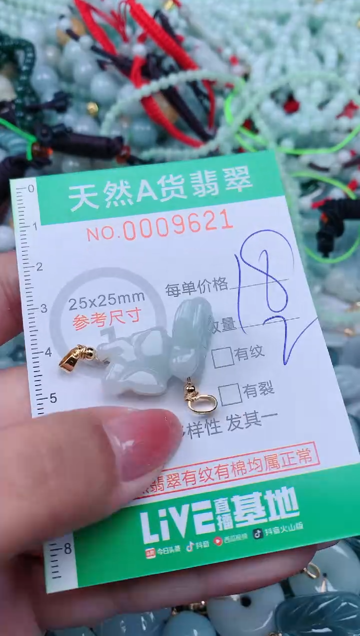 【闪购商品】翡翠颈饰未镶嵌.0009621