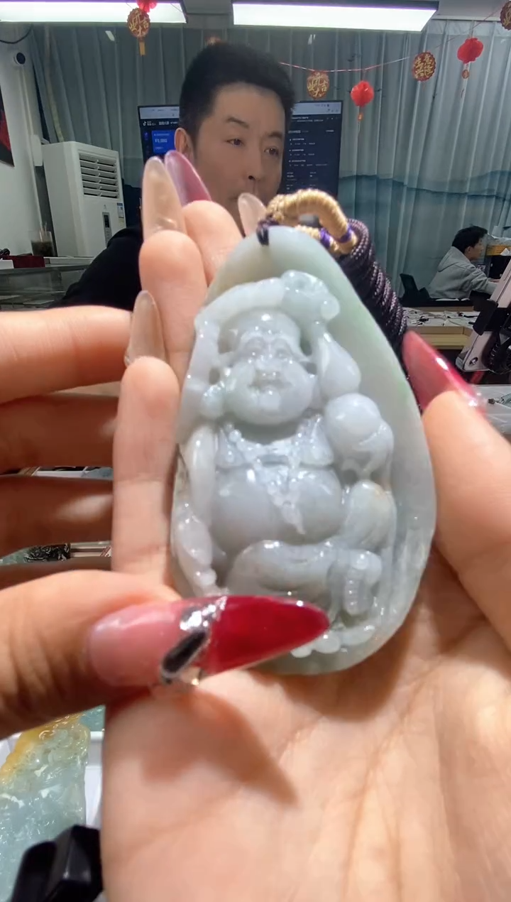 【闪购商品】翡翠颈饰未镶嵌天然缅甸翡翠A货未镶嵌