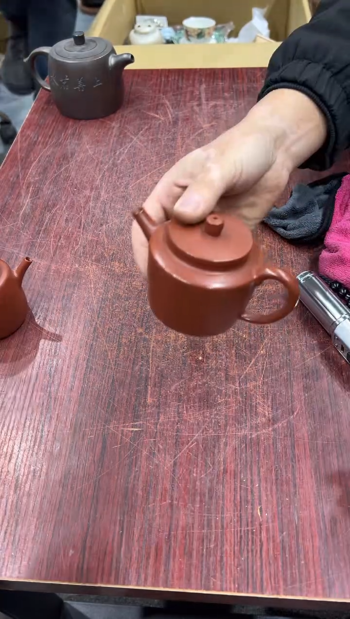 紫砂玉*烟小四孤品收藏茶道摆件