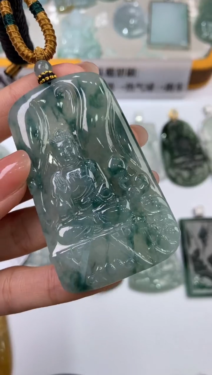 【闪购商品】翡翠挂件未镶嵌2216086  