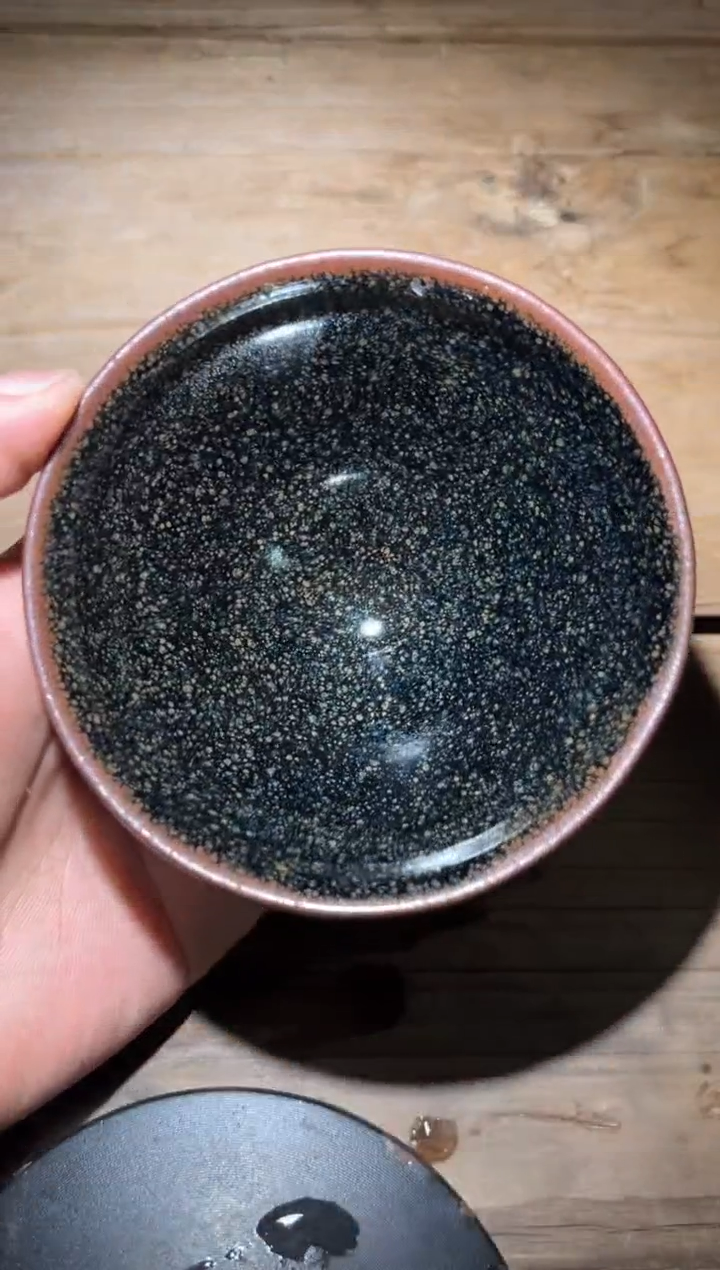 茶盏老木头精品柴烧397