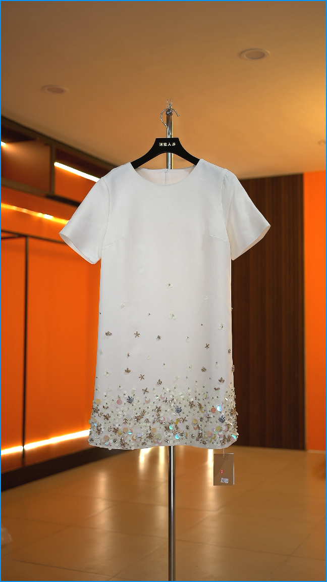 【断码拿走001-040】私人订制法式赫本风精致高级感轻奢连衣裙