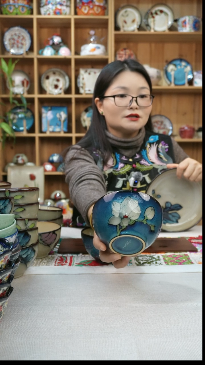 瓷片神***?小可高温瓷一组米饭碗1只