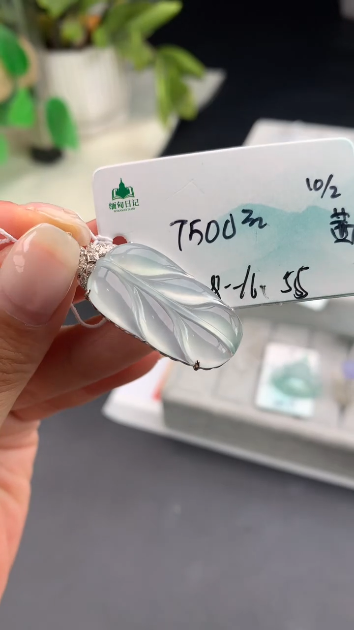 【闪购商品】翡翠颈饰未镶嵌 #情人节#送礼，下单联系客服核对地址~