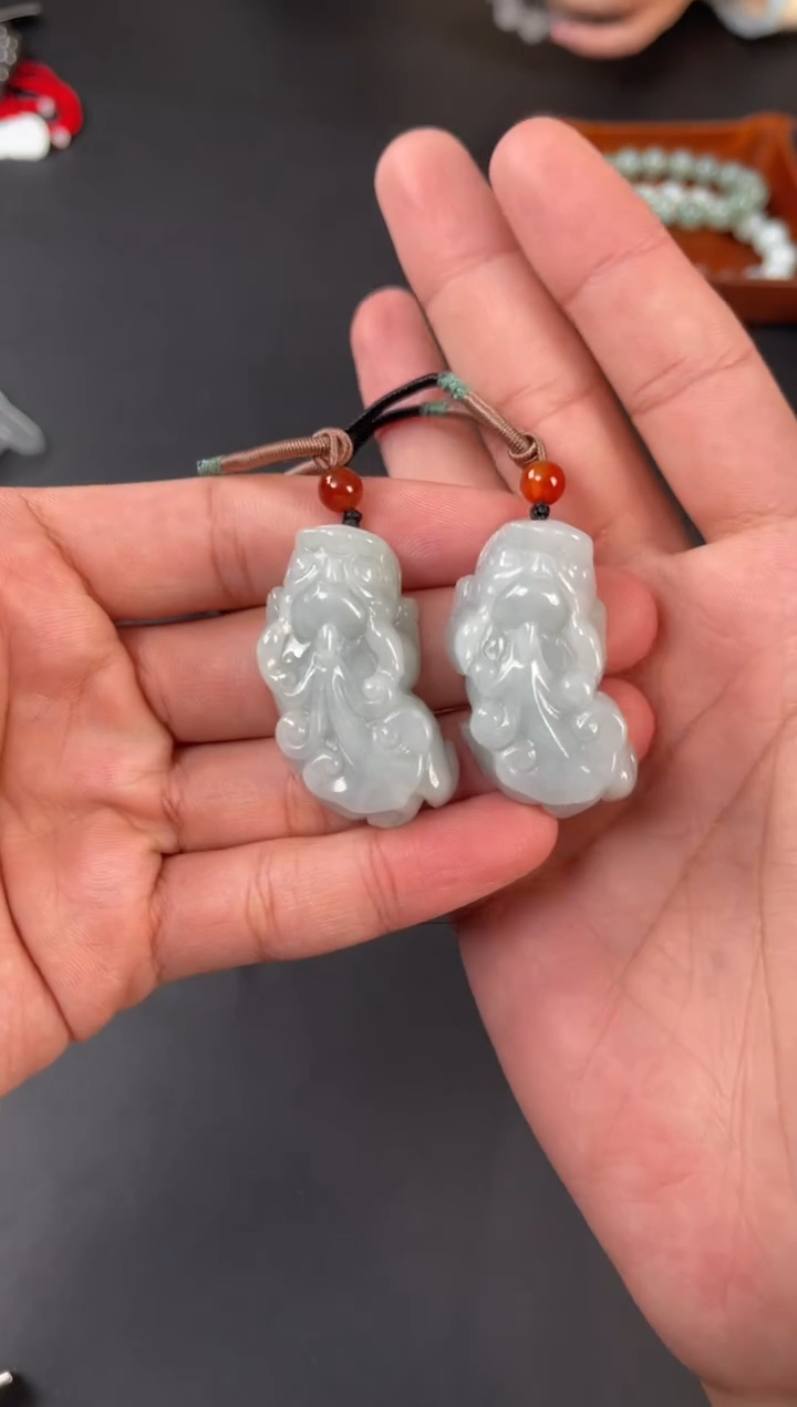 【闪购商品】翡翠颈饰未镶嵌翡翠吊坠CZH1205多样性只发一件貔貅