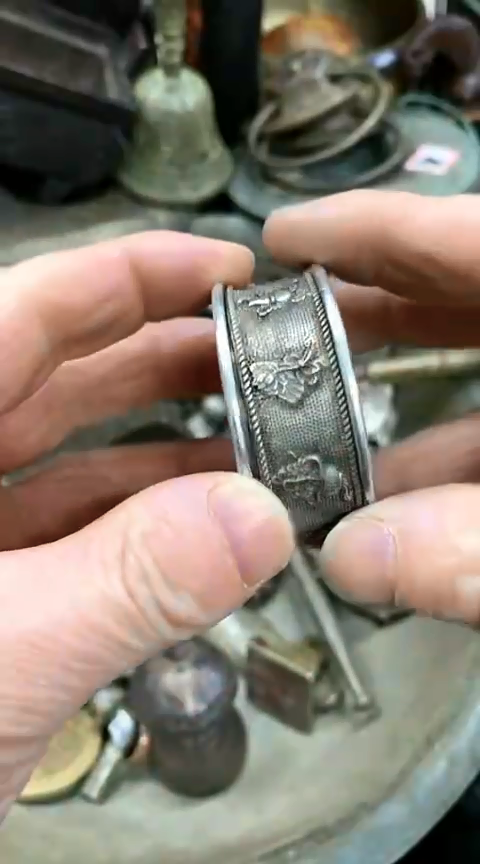 【闪购商品】一物一拍编号嵌头圆墨盒把件