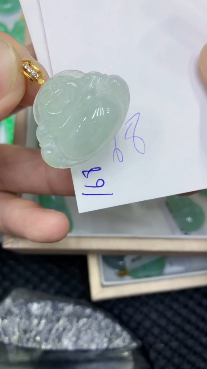 颈饰未镶嵌翡翠缅甸A货翡翠