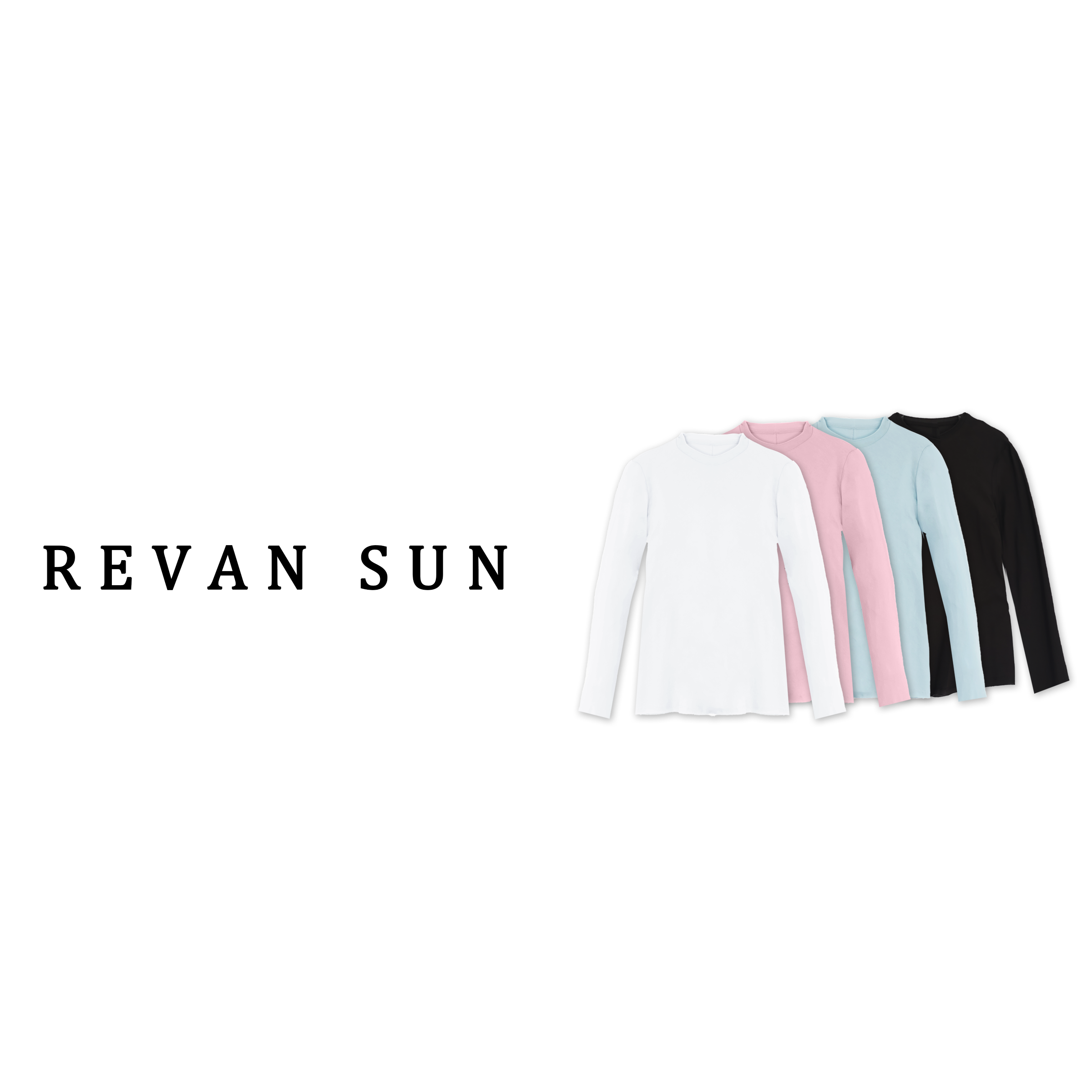 ［REVAN SUN］-大骨架穿搭  简约打底衫7469